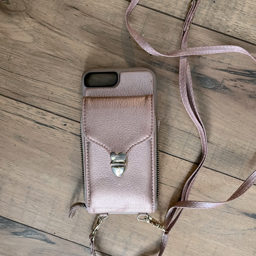 ROMIELA cell phone MINI POCKETBOOK.  Zipper opening, carry cards and money.